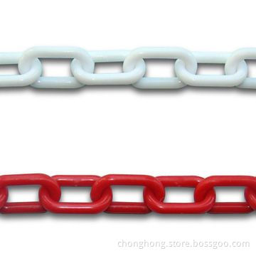 Caution Chain for Warning Purposes, Available in Various Colors and Sizes, Made of Plastic